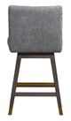 Armen Living Basila Gray Oak Swivel Counter Stool-4