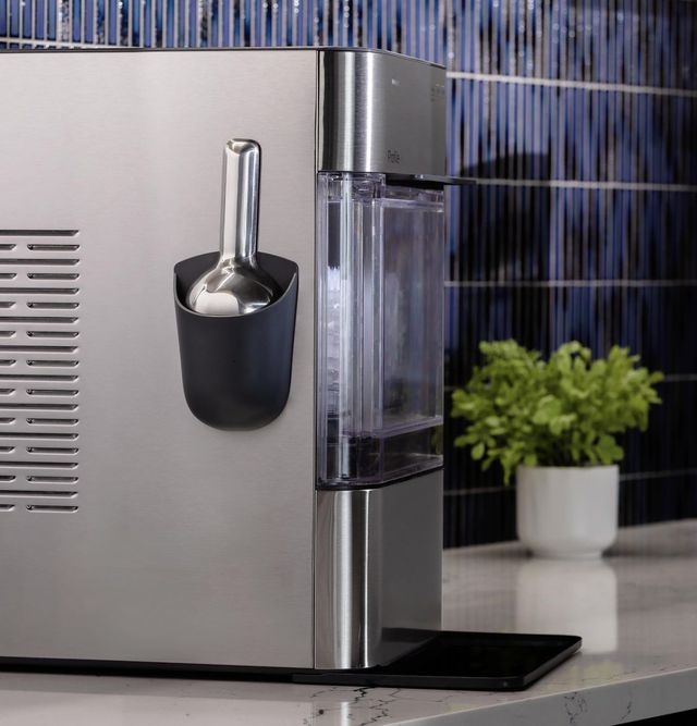 GE Profile™ Opal™ 11" 38 lb. Stainless Steel Ice Maker -3