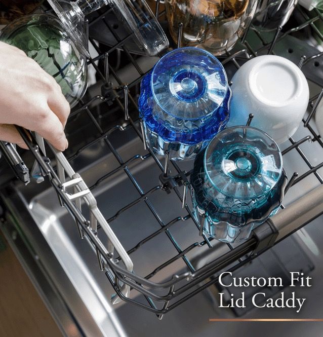 Cafe™ 24" Matte Black Top Control Built In Dishwasher-CDT858P3VD1-4