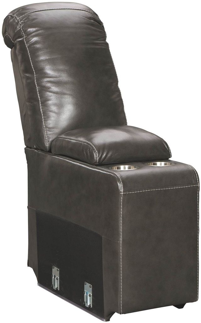 Signature Design by Ashley® Hallstrung 6-Piece Gray Power Reclining Right-Arm Facing Sectional and Chaise-2