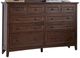 A-America® Westlake Cherry Brown Master Dresser-0