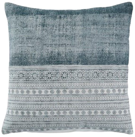 Signature Design by Ashley® Harperville Blue/White Throw Pillow-0