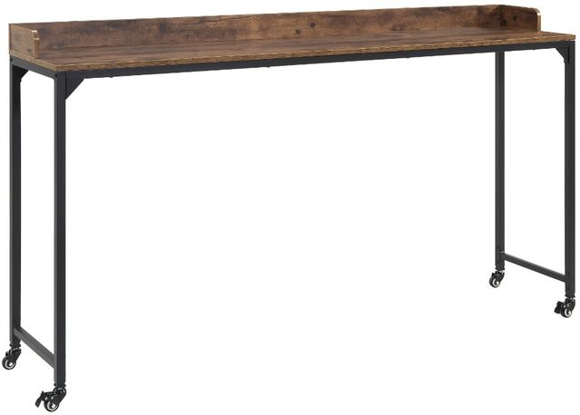 Homelegance® Sumter Rustic Brown Desk with Black Base-0