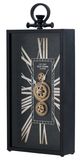 A & B Home Black/Gold Gear Table Clock-1