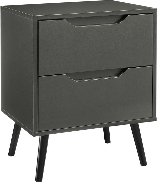 Monarch Specialties Inc. Grey End Table -0