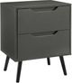 Monarch Specialties Inc. Grey End Table -0