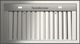 Fulgor Milano Distinto 600 Series 34" Stainless Steel Insert Range Hood-1
