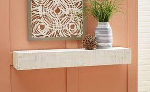 Signature Design by Ashley® Cadmon Antique White Wall Shelf-3
