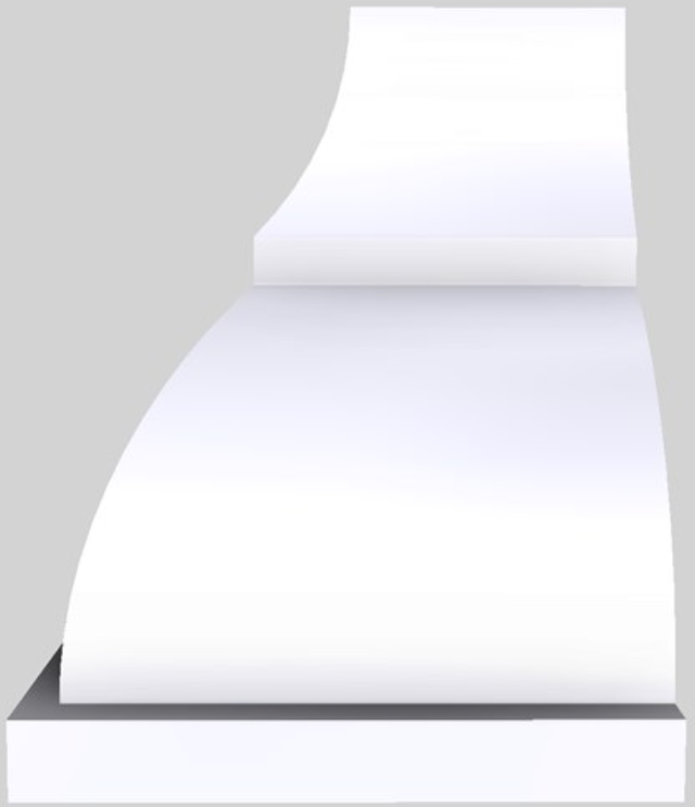 Vent-A-Hood® Designer Series 60" White Wall Mounted Range Hood-2