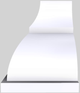 Vent-A-Hood® Designer Series 60" White Wall Mounted Range Hood-2