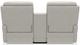 La-Z-Boy® Finley Parchment Power Wall Reclining Loveseat with Console, Headrest, and Lumbar-3