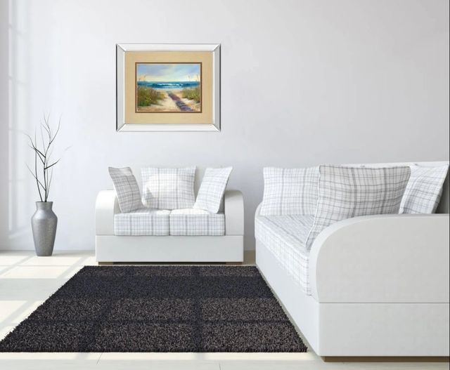 Classy Art Serenity Il by Karen Marguliss Mirror Framed Wall Art-2