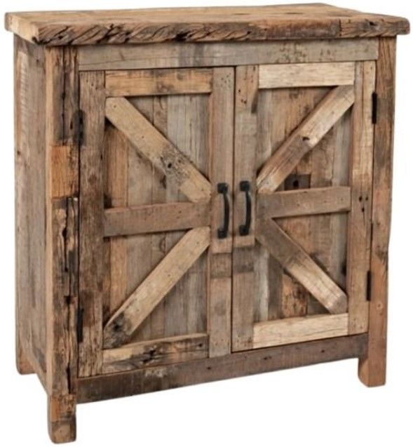 Jofran Inc. Eden Prairie Reclaimed 2-Door Accent Cabinet-0