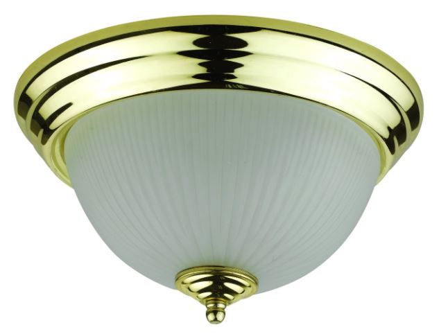 Cal® Lighting & Accessories Plated Brass Ceiling Lamp-0