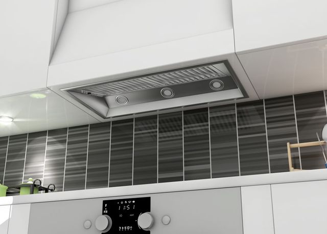 ZLINE 52" Stainless Steel Ducted Wall Mount Insert Range Hood -2