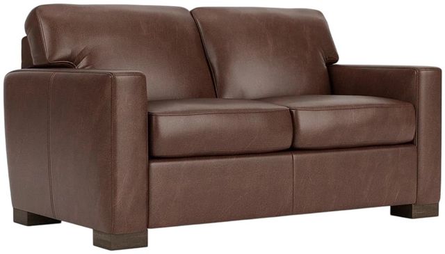 Flexsteel® Customizable Bryant Leather Loveseat-0