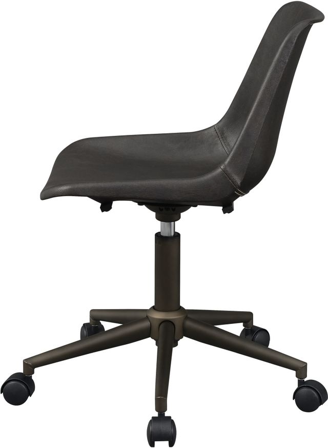 Coaster® Carnell Brown/Rustic Taupe Office Chair-4