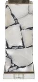 Crestview Collection Sawyer White Table Lamp-1