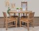 International Furniture Direct Tulum Brown Side Chair-1