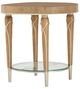 Michael Amini® Villa Cherie Caramel End Table-0