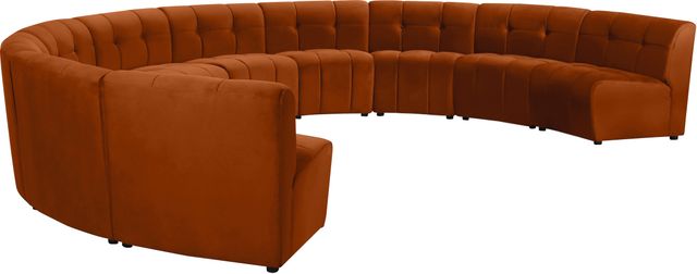 Meridian Furniture Limitless 10-Piece Cognac Modular Sectional-2