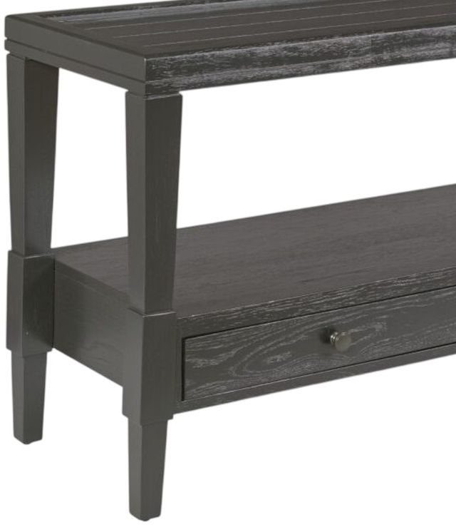 England Furniture Oliver Black Sofa Table-1