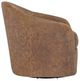 Hooker® Furniture CC Remi Aniline Embossed Suede Swivel Chair-2