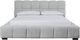 Signature Design by Ashley® Grendusk Light Gray California King Upholstered Panel Bed-1