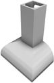 Vent-A-Hood® 30" Stainless Steel with Mirror Stainless Steel Wall Mounted Range Hood-1