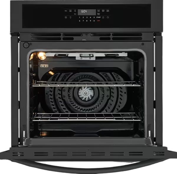Frigidaire® 27” Black Electric Single Wall Oven with Air Fry-3