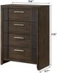 Crown Mark Carlton Brown Chest-2