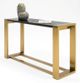 VIG Furniture Modrest Fauna Brass Console Table-1