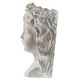A & B Home Gray 6" Bust Wall Planter-2