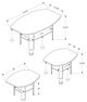 Monarch Specialties Inc. 3 Piece Espresso Table Set-1