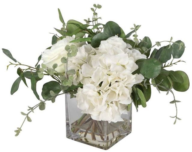 Uttermost® Rosewood Cream/Green Garden Bouquet Artificial Foliage-3