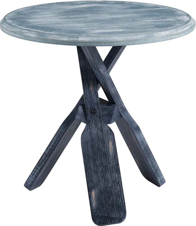 Powell® Orville Blue Side Table-3