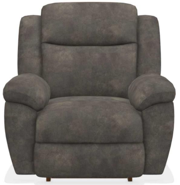 La-Z-Boy® Joel Smoke Power Rocking Recliner with Headrest-1