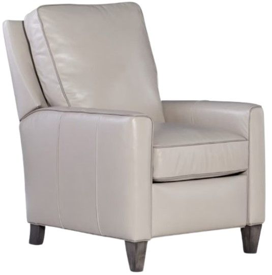 Bradington-Young Customizable Yorba Manual Leather High Leg Lounger-0