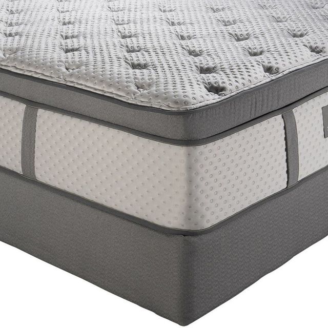 Spring Air® Nature's Rest® Victoria 15" Latex Plush Euro Top Split King Mattress-1