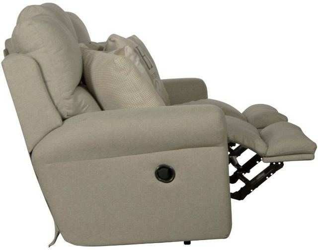 Catnapper® Westport Cement Lay Flat Reclining Sofa-6