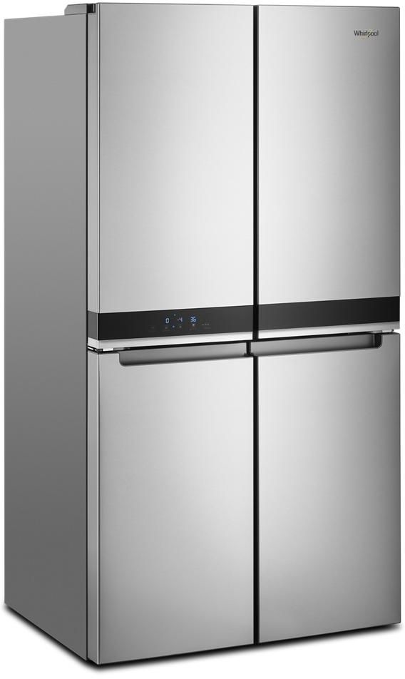 Whirlpool® 19.4 Cu. Ft. Fingerprint Resistant Metallic Steel Counter Depth French Door Refrigerator-2