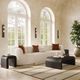 TOV Furniture Hump Black Arched Coffee Table-1