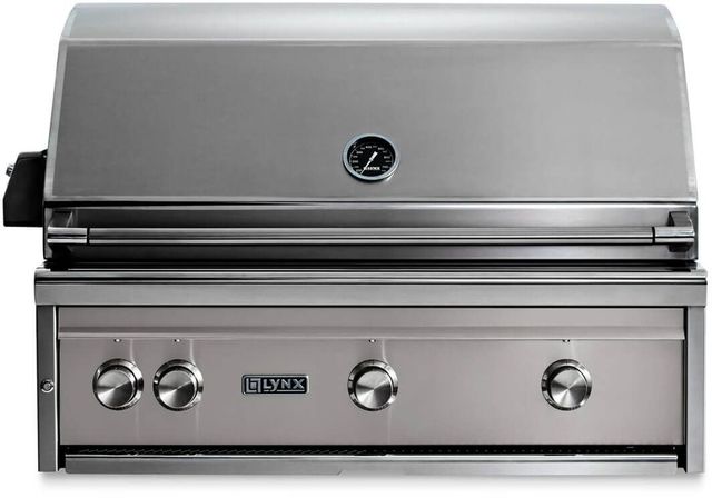 LYNX® Professional 3-Burner Limestone Built In Natural Gas Grill-0