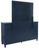 Jofran Inc. Westport Navy Dresser and Mirror-2