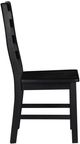 Mazin Furniture Redmond Black Dining Side Chair-2