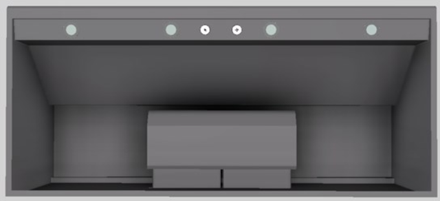 Vent-A-Hood® 54" Gunsmoke Wall Mounted Range Hood-1