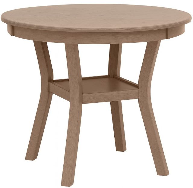 Homelegance® Anya 5-Piece Beige/Driftwood Dining Set-1