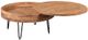 Moe's Home Collection Privado Natural Storage Coffee Table with Black Hairpin Legs-2