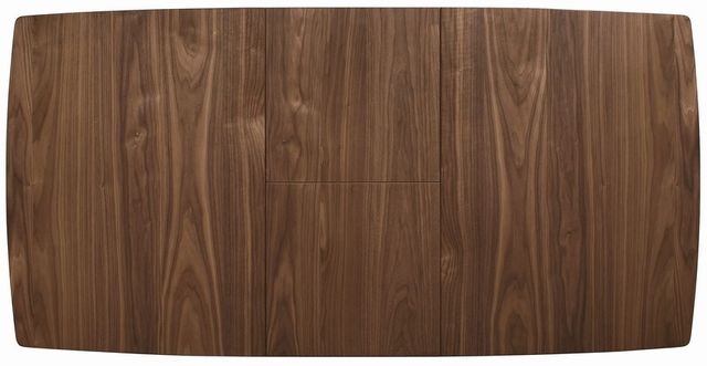 Coaster® Alfredo 5-Piece Upholstered Natural Walnut Dining Table Set-7