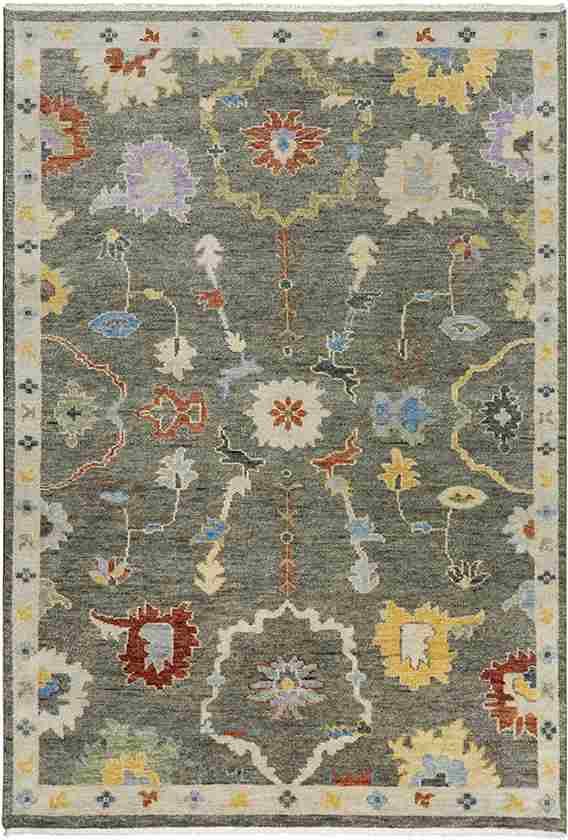 Rizzy Home Envision Gray 8'x10' Rectangular Rug-0